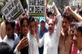 Congress workers protest at Kejriwal&#039;s residence - Sakshi Post