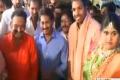 Harikrishna Shakes Hands with YS Jagan Mohan Reddy - Sakshi Post