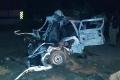 Wee hour van-lorry collision leaves 4 dead, 3 hurt Wee hour van-lorry collision leaves 4 dead, 3 hurt - Sakshi Post