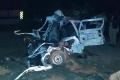 Wee hour van-lorry collision leaves 4 dead, 3 hurt - Sakshi Post