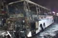 Passengers have a Miraculous Escape as Volvo Bus Catches Fire - Sakshi Post