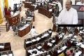 YSRCP MLAs suspended from AP Assembly for a day - Sakshi Post