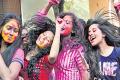 Riot of colors marks Holi celebrations Across AP, Telangana - Sakshi Post