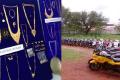 Seized haul: Police seized 1.33 kg gold, 2.8 kg silver and 36 bikes from the robbers. - Sakshi Post