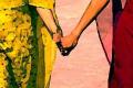 The women got married at a temple in Jaipur - Sakshi Post
