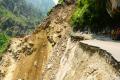 Due to the heavy rains, boulders falling from hillsides in the wake of landslips on the highway leading to the Himalayan shrine causing disruption Badrinath pilgrimage.&amp;amp;nbsp; - Sakshi Post