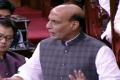 Rajnath Singh speaking in the monsoon session of Parliament - Sakshi Post