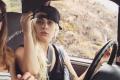 Lady Gaga was driving her red Ford F-150 SVT Lightning pickup truck - Sakshi Post