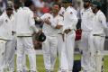 Yasir Shah celebrates with teammates after sending away England batsman - Sakshi Post