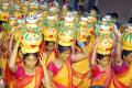 Techies during the procession of  ‘IT Bonalu’ held by TITA in full gusto on Saturday in Madhapur. - Sakshi Post