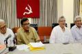 Top brasses of CPI-M party during its two-day Politburo meeting held in New Delhi on Sunday. - Sakshi Post