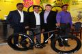 Hyderabad Bicycling Club, Hyderabad Metro Rail and UN Habitat on Thursday entered into a tripartite MoU to provide first and last mile connectivity to Metro passengers. - Sakshi Post