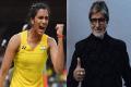 Amitabh Bachchan&amp;amp;nbsp;congratulated Sindhu, saying when she comes back he would like to click a selfie with her - Sakshi Post