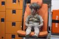 The image of Omran Daqneesh sitting in an ambulance, that moved the world, taken by photojournalist Mahmoud Raslan. - Sakshi Post