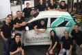 NuTonomy, an autonomous vehicle software start-up, has commenced self-driving taxi services with small six cars in Singapore and will increase the number of cars to 12 by 2016. - Sakshi Post