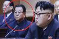 Vice premier for education Kim Yong-Jin (circled) with North Korean leader Kim Jong-Un (foreground). - Sakshi Post