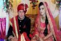 A sub-inspector married Faiza Geelani  amid raging tension in the valley - Sakshi Post