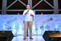 Information and Technology Minister K T Rama Rao addressing the start-up community at 4th edition of ‘August Fest’, on Saturday. - Sakshi Post