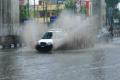 Several streams were over flowing after heavy downpour - Sakshi Post