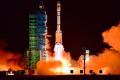 The Tiangong-2 space lab was successfully launched from the Jiuquan Satellite Launch Centre in northwestern China’s Gobi desert. - Sakshi Post