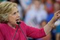 Clinton was now leading New York-based business tycoon by just one per cent among likely voters, said the national poll by Fox News - Sakshi Post