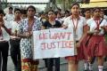 The incident triggered protests in town. The incident triggered protests in town. - Sakshi Post