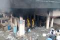 Fire engulfed Krishna Plastic Company, Balanagar - Sakshi Post