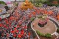 Massive crowds at Maratha rallies - Sakshi Post