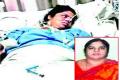 Sai Jyothi has been unconscious for two weeks. Her husband Dr Suman Kalyan said there’s no improvement in her condition, who later lodged a complaint against the hospital and doctors in Chaitanyapuri police station. - Sakshi Post