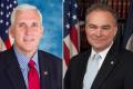 While Kaine sought to maintain his ticket’s momentum, Pence aimed to stabilize Trump’s bid after a turbulent week in which the billionaire admitted that he greatly benefited from “unfair” US taxes laws. While Kaine sought to maintain his ticket’s momentum, Pence aimed to stabilize Trump’s bid after a turbulent week in which the billionaire admitted that he greatly benefited from “unfair” US taxes laws. - Sakshi Post