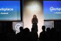 Nicola Mendelsohn, Vice President, Facebook, speaks during an event to launch the social media company’s latest product “Workplace”. - Sakshi Post