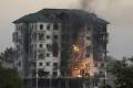 EDI building goes up in flames during the Encounter - Sakshi Post