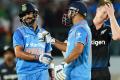 India rode on a disciplined bowling performance and an unbeaten half-century from Virat Kohli to defeat New Zealand by six wickets in the first ODI, on Sunday. - Sakshi Post