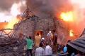The fire broke out at a plastics factory on a landfill site of Hanumangunj in the Madhya Pradesh capital - Sakshi Post