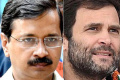 Arvind Kejriwal, Rahul Gandhi - Sakshi Post