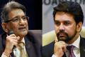 Justice R M Lodha (left) and BCCI chief Anurag Thakur Justice R M Lodha (left) and BCCI chief Anurag Thakur - Sakshi Post