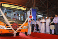 India’s first LNG powered bus India’s first LNG powered bus - Sakshi Post