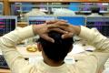 Fears of acute cash crunch arising out of demonetisation played out at the stock markets amid capital outflows and surging US yields. Fears of acute cash crunch arising out of demonetisation played out at the stock markets amid capital outflows and surging US yields. - Sakshi Post
