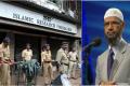 Office of the Islamic Research Foundation and (right) Zakir Naik. - Sakshi Post