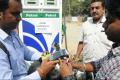 Petrol pumps across the country have installed infrastructure to accept not just credit and debit cards but e-wallets and mobile wallets as an alternative to cash. Petrol pumps across the country have installed infrastructure to accept not just credit and debit cards but e-wallets and mobile wallets as an alternative to cash. - Sakshi Post