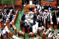 The Lok Sabha witnessed a shouting match between the ruling and opposition parties on Wednesday The Lok Sabha witnessed a shouting match between the ruling and opposition parties on Wednesday - Sakshi Post