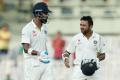 Senior wicketkeeper-batsman Parthiv Patel, who was promoted to open the innings in place of injured Murali Vijay was unbeaten on 28 runs at the close of play on Saturday. - Sakshi Post