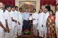 YS Jagan led a YSRCP delegation that met the Governor at Raj Bhavan on Tuesday - Sakshi Post