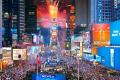 New Year celebrations on Times Square attract thousands of visitors from across the globe. - Sakshi Post