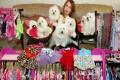 Fiona Gordon with her dogs - Sakshi Post