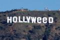 The prank took place in the early hours of January 1 when somebody climbed the Santa Monica Mountains and changed the iconic sign to “Hollyweed”. - Sakshi Post