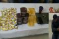 Ganja chocolates and other ingredients seized from the doctor (Sujath Ali Khan inset) - Sakshi Post