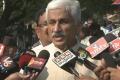MP Vijay Sai Reddy speaking to mediapersons outside Parliament - Sakshi Post
