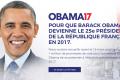 A french website reaches out for public support to convince Obama to run for French Presidential elections.&amp;amp;nbsp; - Sakshi Post