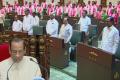 Governor ESL Narasimhan addressing joint session of Telangana Legislature on Friday - Sakshi Post